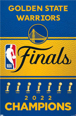 WinCraft Golden State Warriors 2022 NBA Finals Champions Logo