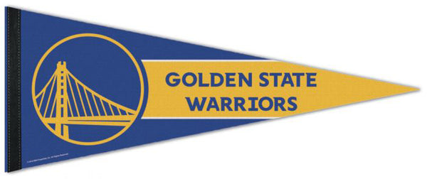 Golden State Warriors Official NBA Basketball Premium Felt Collector's Pennant - Wincraft Inc.
