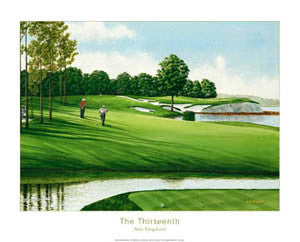 Oyster Bay Golf "The Thirteenth" Premium Poster Print - Posters International