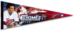 Carlos Gomez "Go-Go" Minnesota Twins Premium Felt Pennant L.E. #888/2,009 - Wincraft