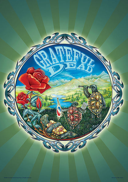 Grateful Dead "Terrapins" by Mike DuBois (2004) Rock Music 24x36 Art Poster
