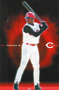 Cincinnati Reds MLB Poster Set of Six Vintage Jerseys - Bench Rose votto Morgan Griffey Jr. Robinson 8x10 Semi-Gloss Poster Prints