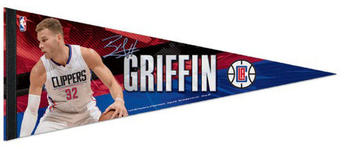 Blake Griffin "Signature Series" LA Clippers NBA Premium Felt Collector's Pennant - Wincraft