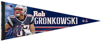 Rob Gronkowski "Signature Series" Premium NFL Felt Collector's Pennant (2012) - Wincraft