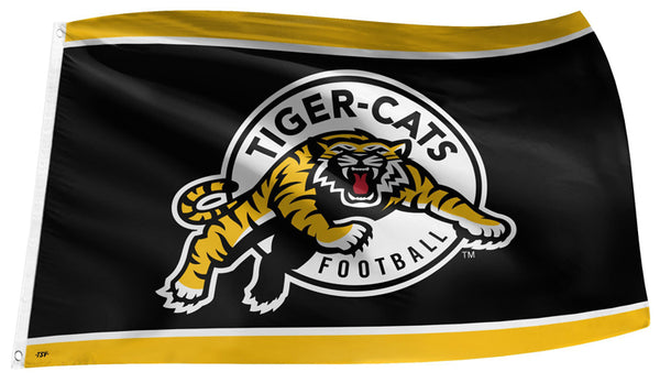 Hamilton Tiger-Cats CFL Football 3'x5' Official Team Banner FLAG - The Sports Vault