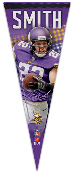 Harrison Smith "Signature Series" Minnesota Vikings Premium Felt Collector's Pennant - Wincraft