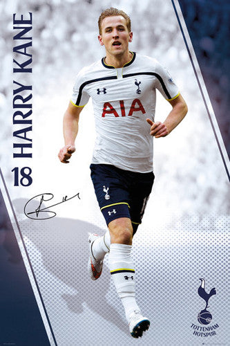 Panini impeccable EPL soccer Harry Kane Tottenham on card