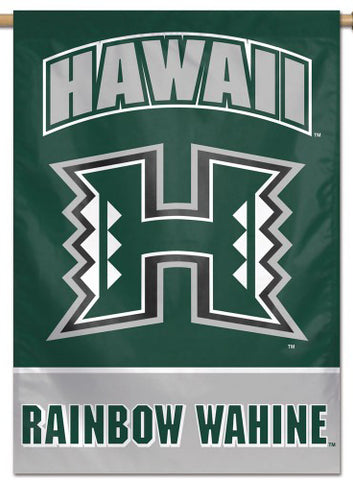 University of Hawaii Rainbow Wahine NCAA Premium 28x40 Wall Banner - Wincraft Inc.