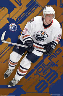 Ales Hemsky "Oil Rig" Edmonton Oilers NHL Action Poster - Costacos 2006
