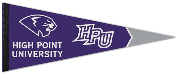 High Point University Panthers Arch Logo T-Shirt - NCAA Team Color, Purple, Unisex Fit