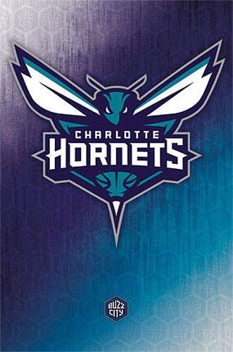Charlotte Hornets NBA Basketball Official Team Logo Wall Poster - Trends International
