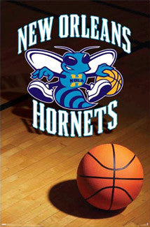 New Orleans Hornets Official NBA Logo Poster - Costacos