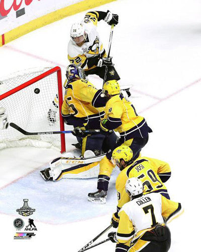 Men's Pittsburgh Penguins Patric Hornqvist Reebok Premier Home