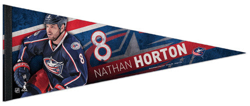 Nathan Horton "Superstar" Columbus Blue Jackets Premium Felt Collectors Pennant - Wincraft 2014