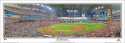 Houston Astros "World Series Action 2017" Minute Maid Park Panoramic Poster Print - Everlasting Images