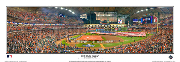 Minute Maid Park "World Series Majesty 2019" Houston Astros Panoramic Poster Print - Everlasting Images
