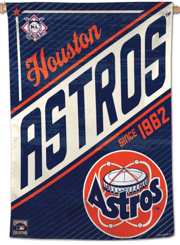 Houston Astros vs. Philadelphia Phillies WinCraft 2022 World Series Matchup  28'' x 40'' Single-Sided Vertical Banner