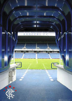 Glasgow Rangers FC "Enter Ibrox" SPL Soccer Poster - GB Eye (UK)