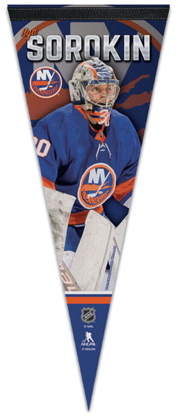 Ilya Sorokin New York Islanders Goaltender Premium Felt Collector's Pennant - Wincraft 2023