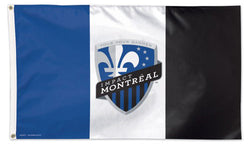 Impact Montreal Official MLS Soccer Team Deluxe-Edition Premium 3'x5' Flag - Wincraft Inc.