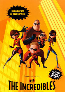 incredibles movie poster