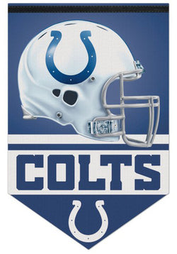 Indianapolis Colts Official NFL Football Premium Felt Banner - Wincraft Inc.