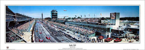 Indianapolis Motor Speedway Indy 500 (2005) Panoramic Poster Print - Everlasting Images