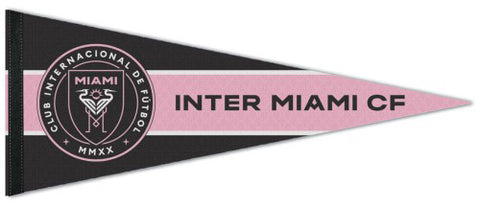 Inter Miami CF Official MLS Soccer Premium Felt Collector's Pennant - Wincraft Inc.