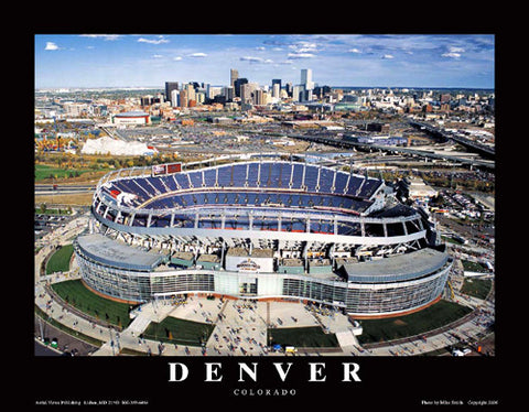 Mile High Stadium - Colorado Rockies Print
