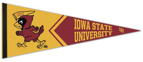 Iowa State Cyclones NCAA College Vault Collection 1960s-Style Premium Felt Collector's Pennant - Wincraft Inc.