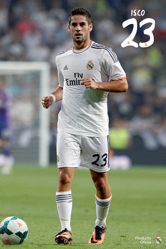 Isco "Superstar" Real Madrid CF Official La Liga Soccer Poster - G.E. (Spain)