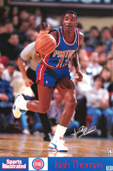 Isiah Thomas "Prime" Detroit Pistons Poster - Marketcom Sports Illustrated 1990