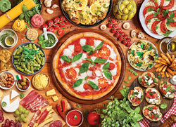 Italian Cuisine Food Table Kitchen Restaurant Poster - Eurographics Inc.