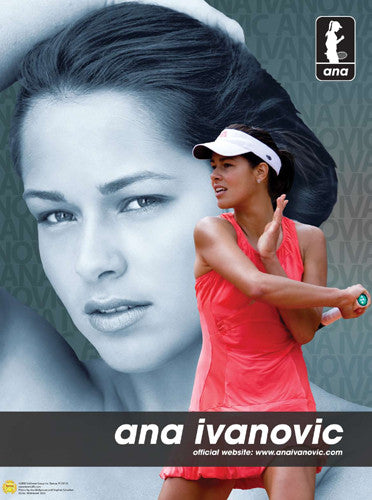 Ana Ivanovic "Superstar" WTA Tennis Poster - Goldman Group 2008