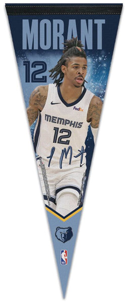 Ja Morant Memphis Grizzlies Signature-Series Premium Felt NBA Collecto –  Sports Poster Warehouse