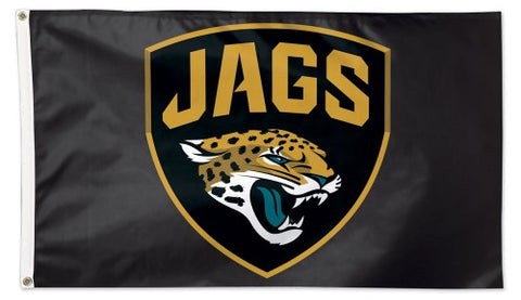 Jacksonville Jaguars Official NFL Football Team DELUXE-EDITION 3'x5' Flag - Wincraft Inc.
