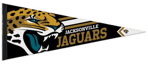 Jacksonville Jaguars NFL Team Logo Style Premium Felt Collector's Pennant - Wincraft Inc.
