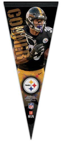 James Conner "Signature Series" Pittsburgh Steelers Premium Felt Collector's PENNANT - Wincraft 2017
