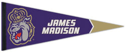 James Madison Dukes NCAA Sports Team Logo Premium Felt Pennant - Wincraft Inc.