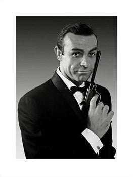 Sean Connery "James Bond Portrait" (1963) - Pyramid Posters