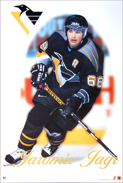 Jaromir Jagr "Masterpiece" Pittsburgh Penguins Poster - Norman James Corp. 1998