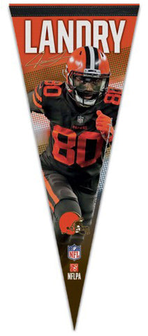 Jarvis Landry Cleveland Browns NFL Action Signature Series Premium Felt Collector's Pennant - Wincraft Inc.