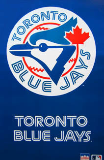 Toronto Blue Jays Classic Team Logo Official MLB Wall Poster - Starline 1993
