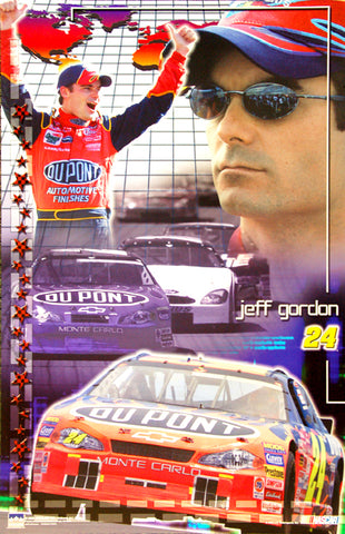 Jeff Gordon "Victory Lane" Official NASCAR Racing Poster - Starline 2002