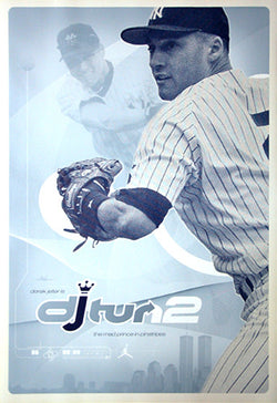 Derek Jeter "djTurn2" New York Yankees Poster - Nike 2000