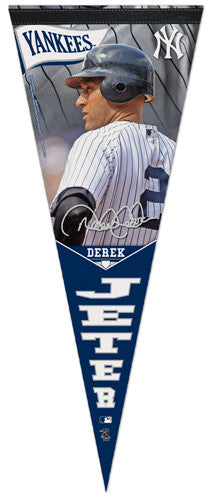 Derek Jeter "Signature Series" New York Yankees Premium Felt Collector's Pennant - Wincraft