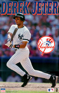 Derek Jeter "Rookie" New York Yankees Poster - Starline 1996