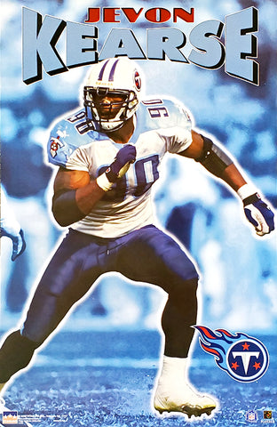 Jevon Kearse "Freak Action" Tennessee Titans NFL Football Poster - Starline 2000