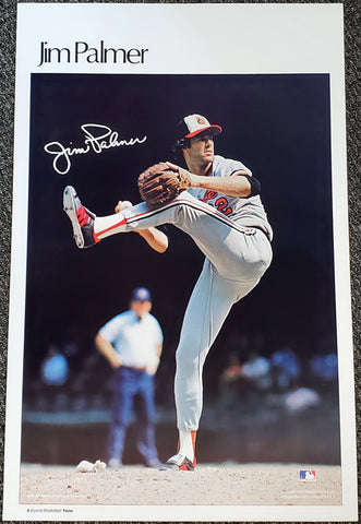 Jim Palmer "Superstar" Baltimore Orioles Vintage Original Poster - Sports Illustrated by Marketcom 1978