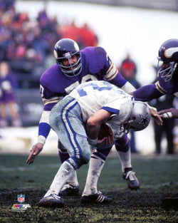 Jim Marshall "Purple Monster" Minnesota Vikings c.1973 Premium Poster Print - Photofile Inc.